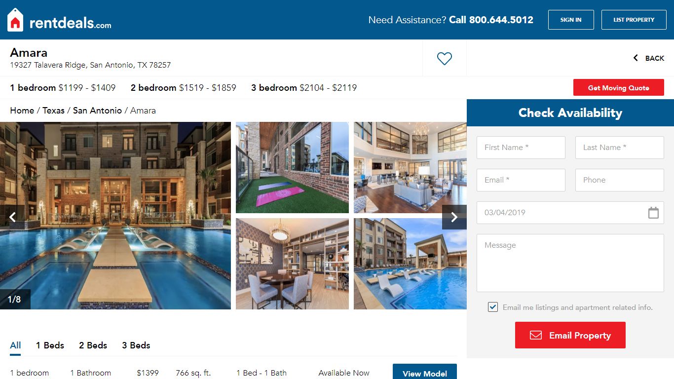 Amara Apartments - San Antonio, TX | RentDeals.com